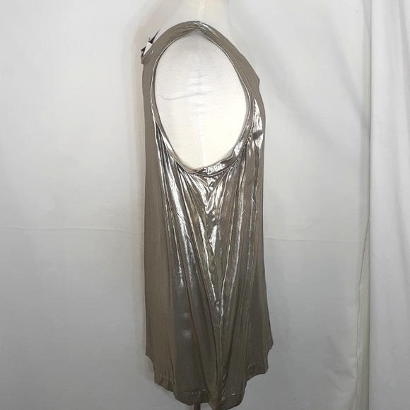 3.1 phillip Lim silver tunic blouse size 8 - Picture 4 of 7
